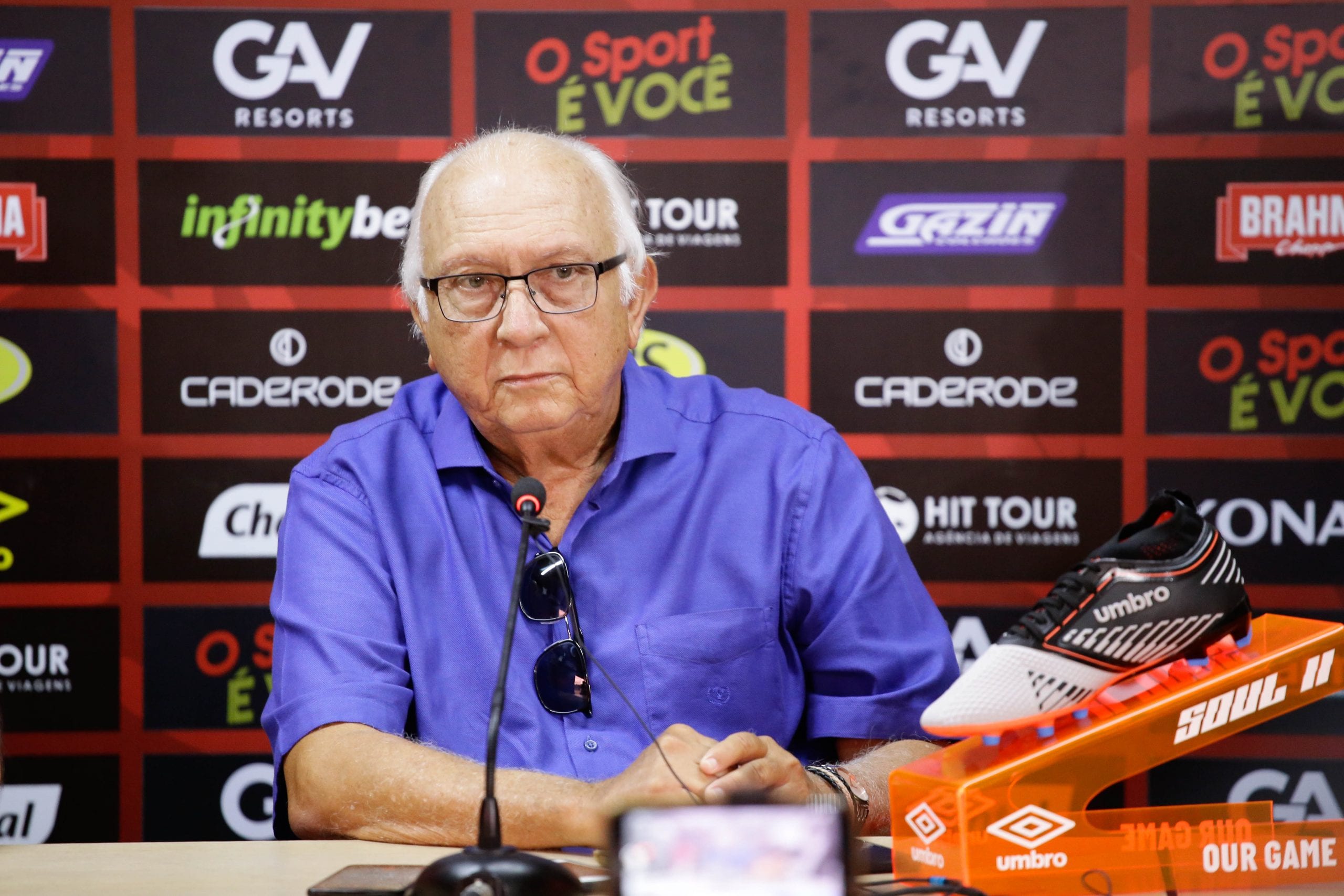 Milton Bivar, presidente do Sport desabafa: A cada R$ 1 que o clube  recebe, deve R$ 5
