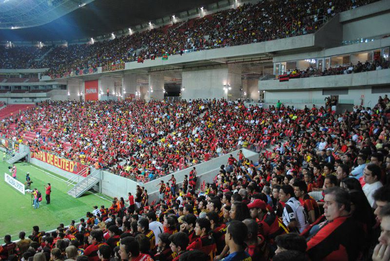 Sport quer lotar a Arena de Pernambuco