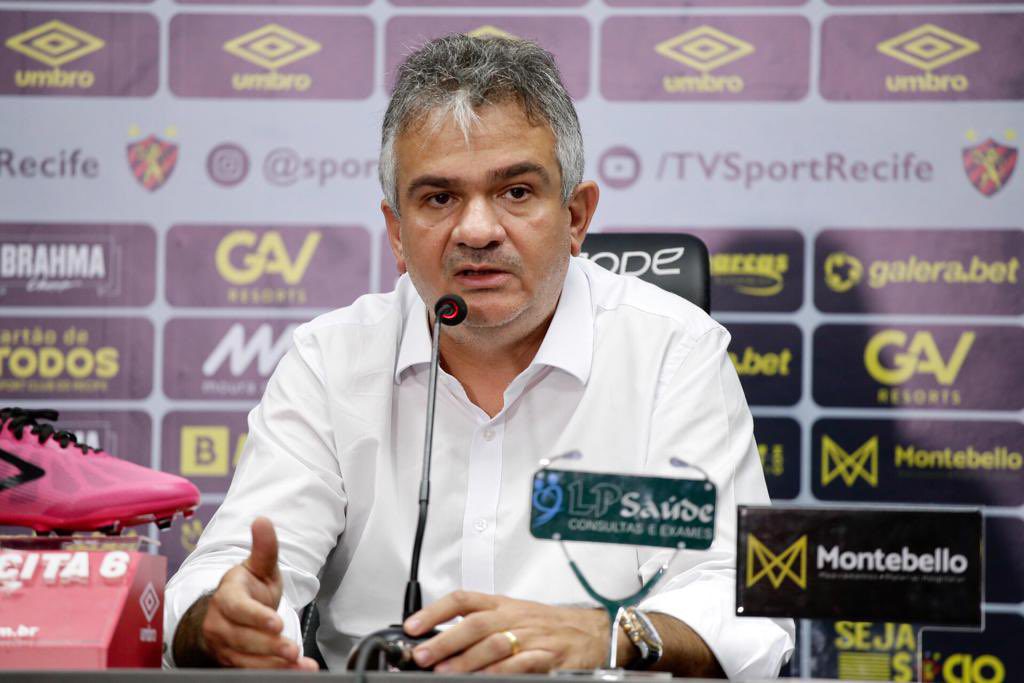 Diretor do Sport pede apoio do torcedor