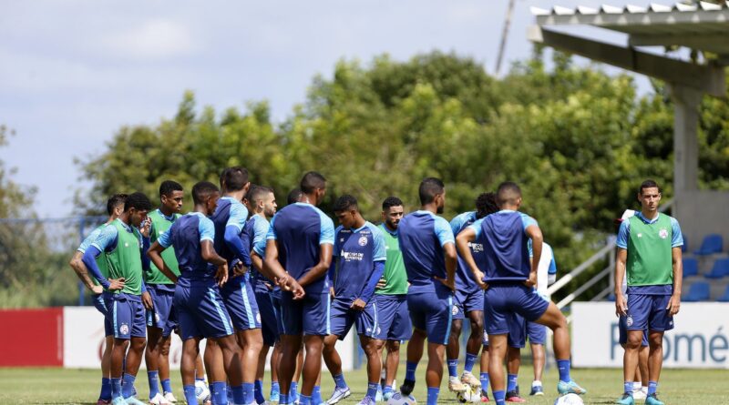 Bahia segue se preparando para enfrentar o Sport