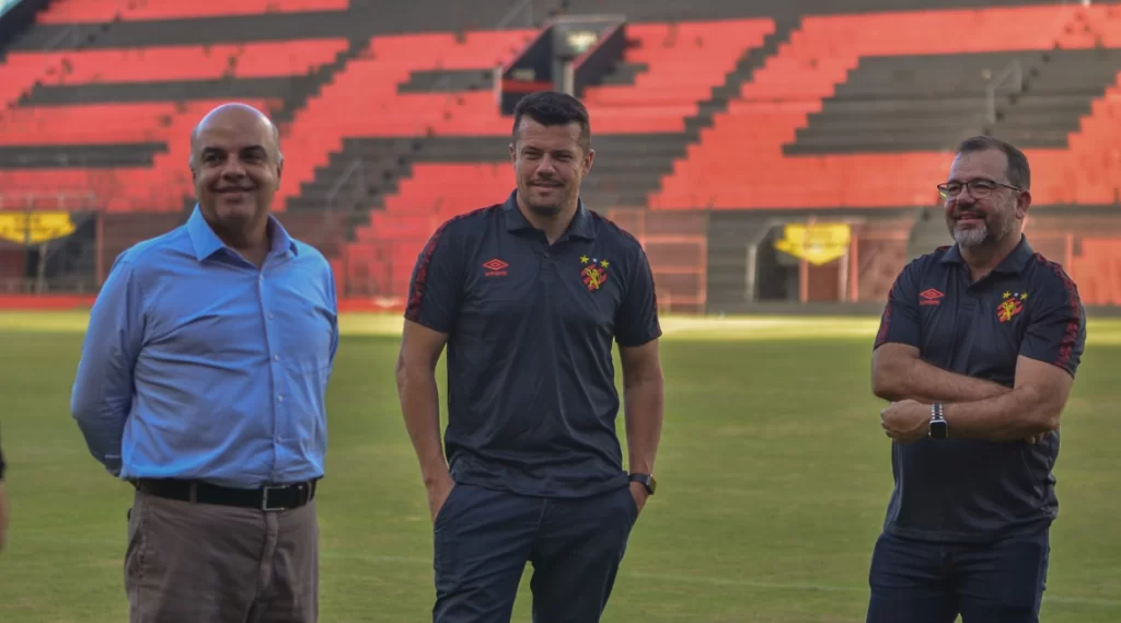 Yuri Romão, Enderson Moreira, Rafael Fernandes - Sport