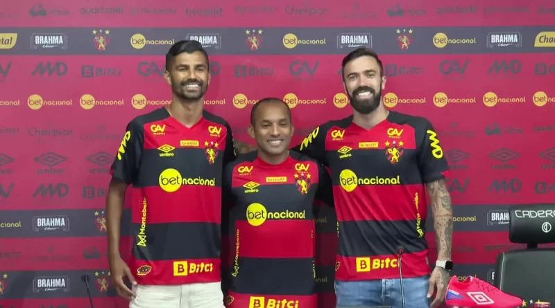 Jorginho, Edinho, Matheus Vargas - Sport