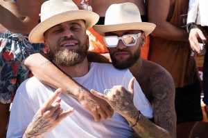 Neymar e Lucas Lima - Sport