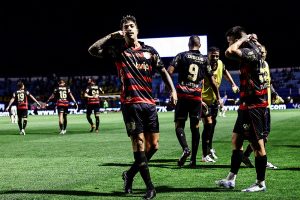 ogo entre Avaí x Sport Recife, válido pelo campeonato brasileiro série B 2024, partida realizada na Ressacada, Santa Catarina. Foto: Paulo Paiva/ Sport Recife.