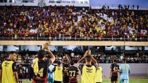 Autor do gol decisivo manda recado importante para a torcida do Sport: "A torcida foi incrível" - Foto: Paulo Paiva/ SCR
