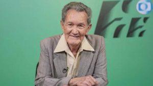 Léo Batista morre aos 92 anos, jornalista que cobriu título mais importante do Sport - Foto: Divulgação/TV Globo