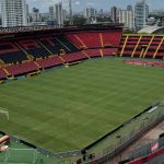 Veja como está o gramado da Ilha para o jogo de logo mais contra o Jaguar!!! - Foto: Redes Sociais