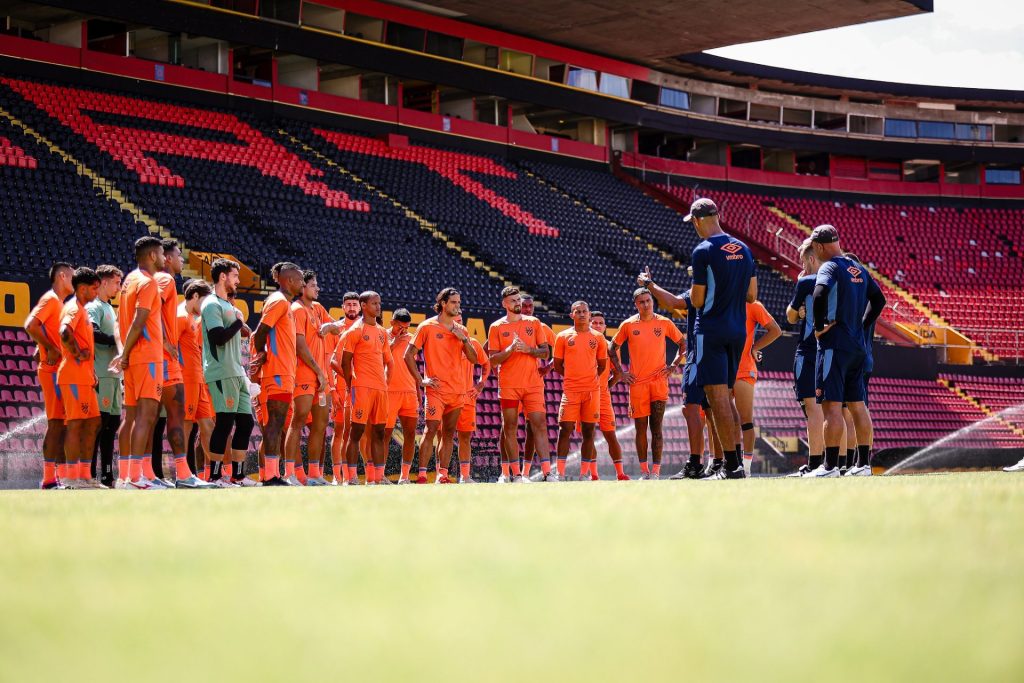 "Uma provável escalação...": Sport finaliza preparação para estreia na Copa do Brasil - Foto: Paulo Paiva/Sport