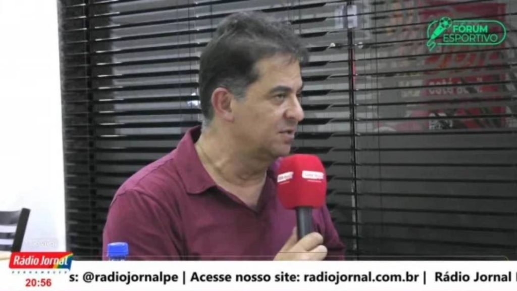 Marcio Cadar fala do Sport - Foto: Rádio Jornal