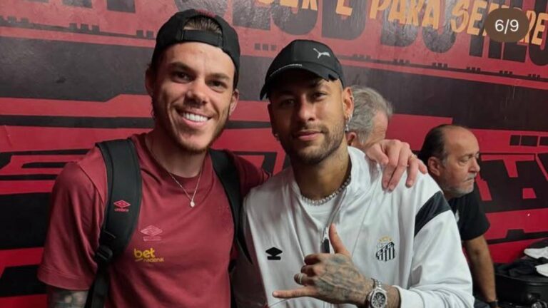 Barletta e Neymar, Sport - Foto: Divulgação