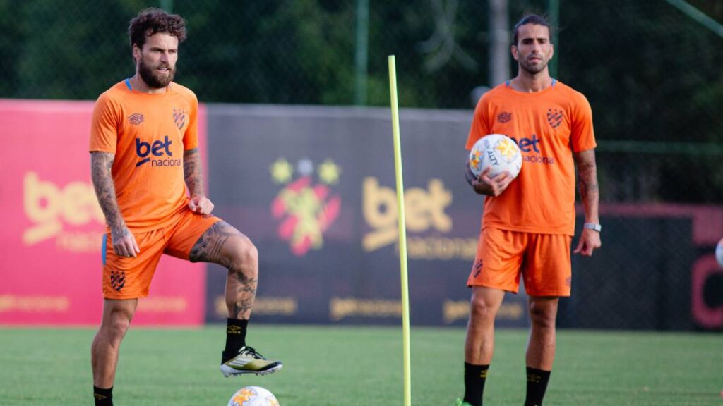 Lucas Lima e Sérgio Oliveira, Sport – Foto: Paulo Paiva/SCR