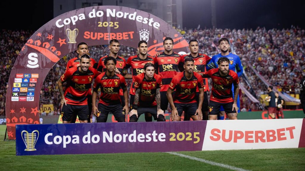 Elenco do Sport - Foto: Paulo Paiva/SCR