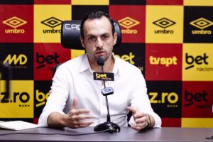 Enrico Ambrogini, novo diretor geral do futebol do Sport — Foto: Paulo Paiva/SCR