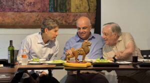 Gustavo Dubeux, Yuri Romão e Branquinho - Foto: Sport