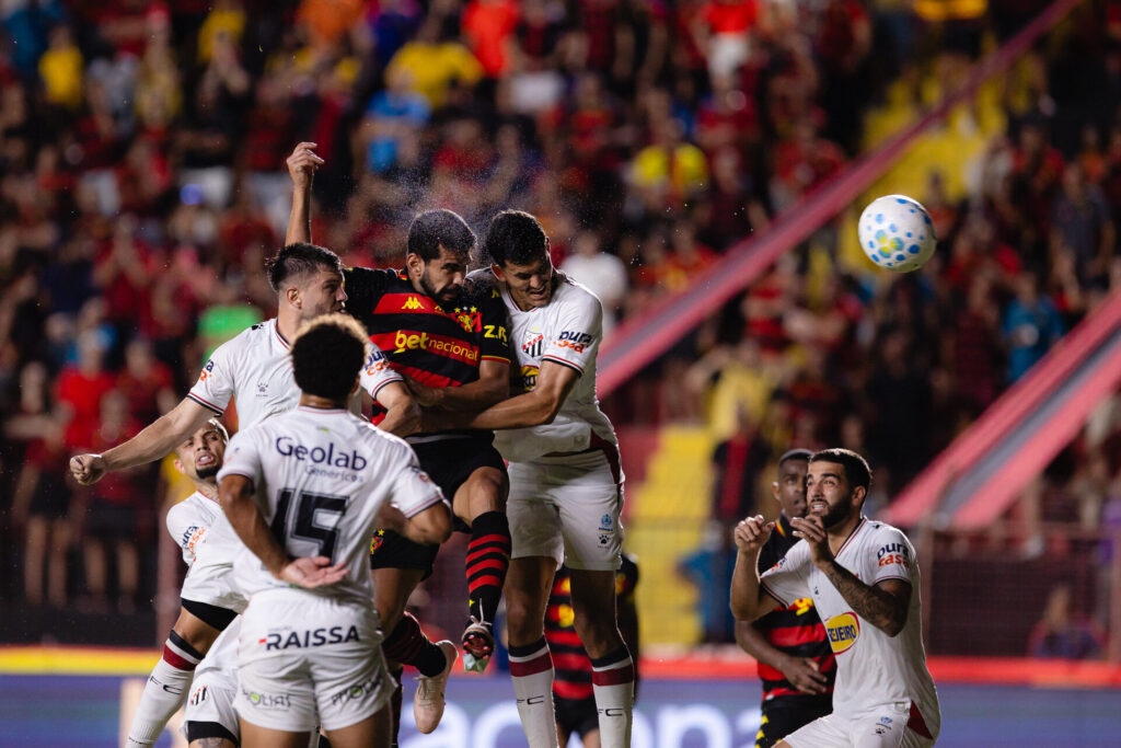Jogo entre Sport x Anápolis válido pela Copa do Brasil 2026, partida realizada no estádio da Ilha do Retiro. Foto: Paulo Paiva / SCR
