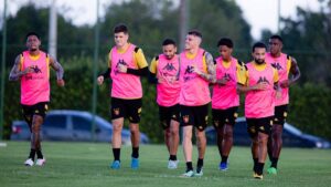 Treino do Sport, elenco