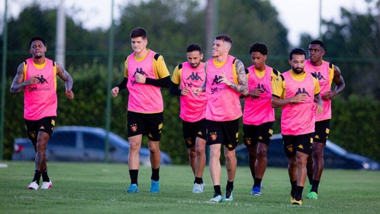 Treino do Sport, elenco